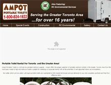 Tablet Screenshot of ampot.ca